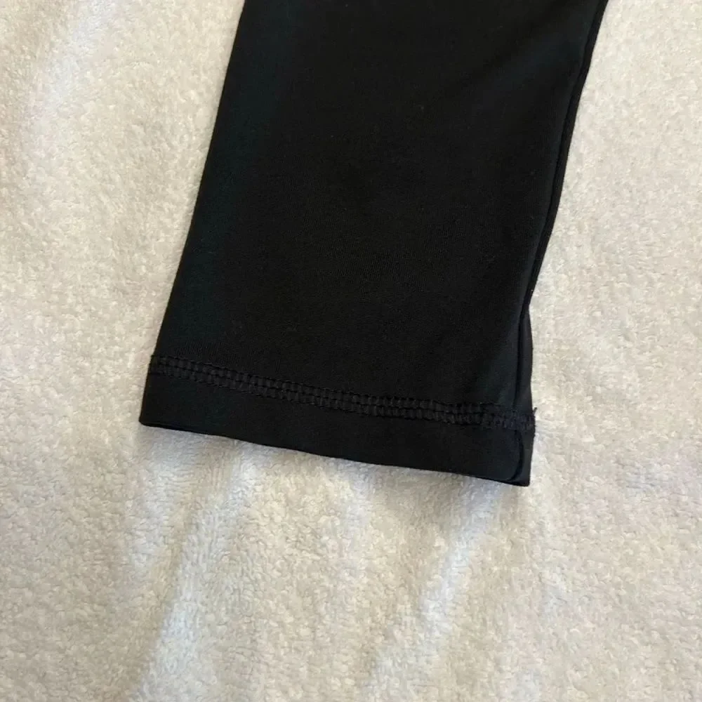 Justice Sleek Black Leggings
